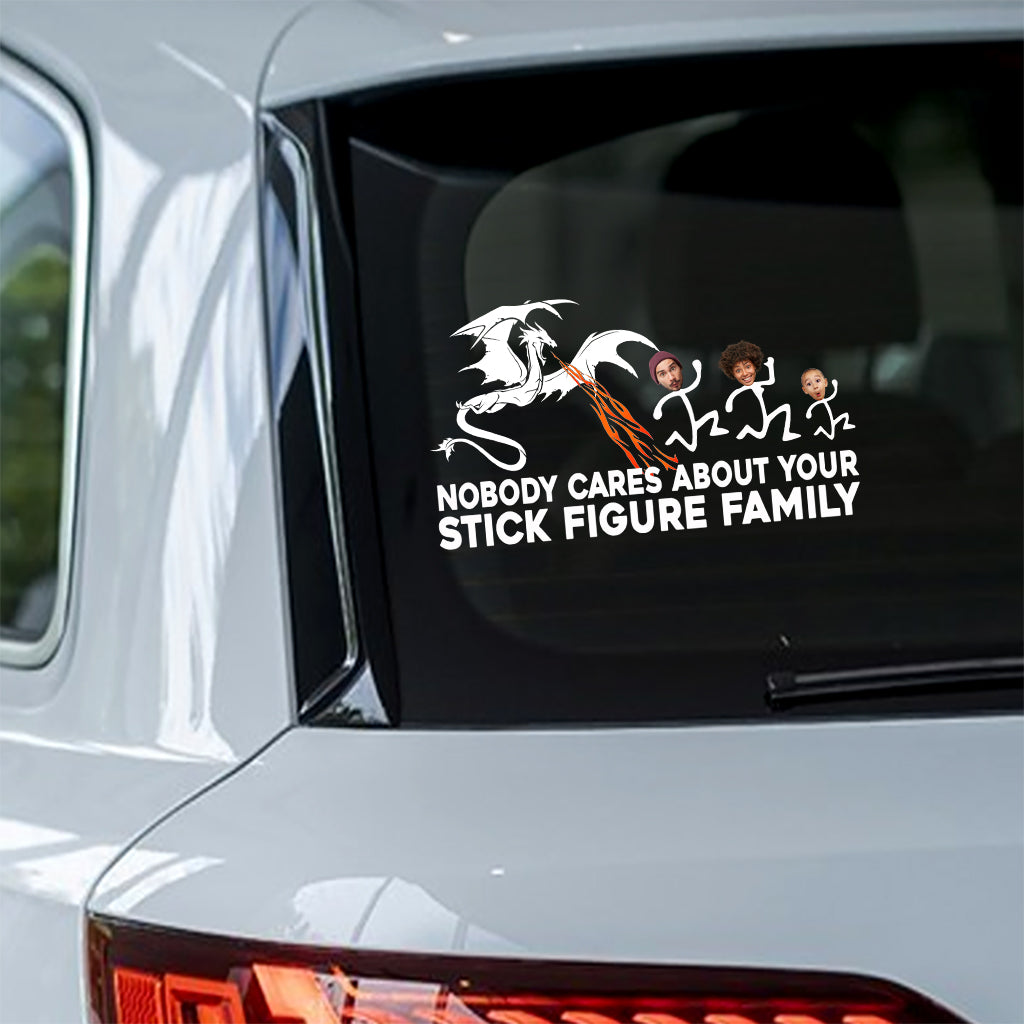 Votre bonhomme bâton a fait un 1 - Cadeau RPG pour ami, maman, papa, mari, femme, copine, copain - Autocollant personnalisé