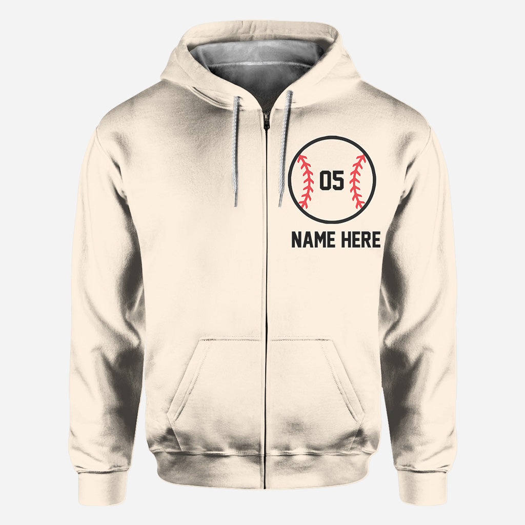 T-shirt personnalisé « À l'époque de ma maman de joueur de baseball »