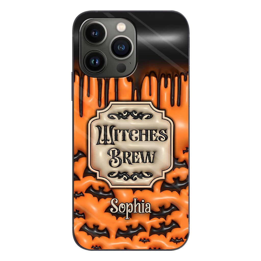 Witches Brew - Personalized Witch Clear Phone Case