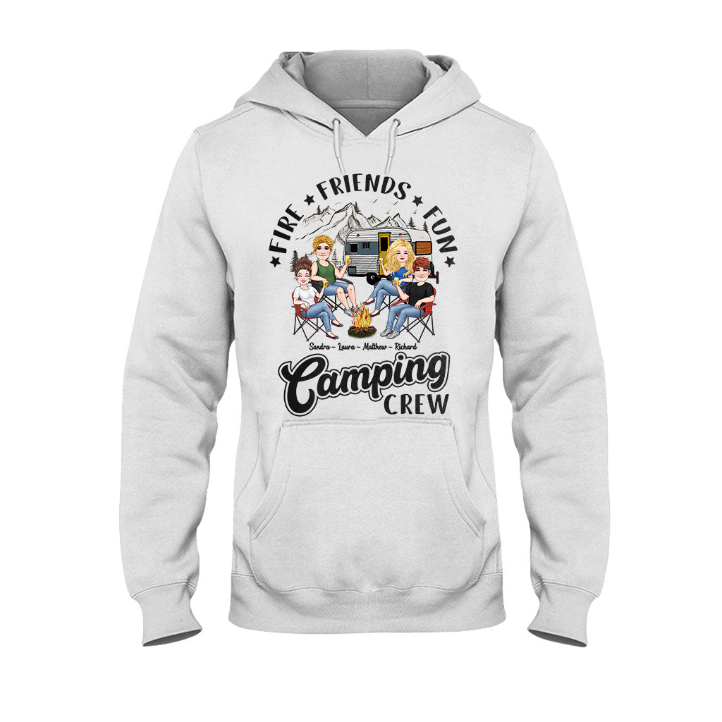 Équipe de camping - T-shirt et sweat à capuche de camping personnalisés