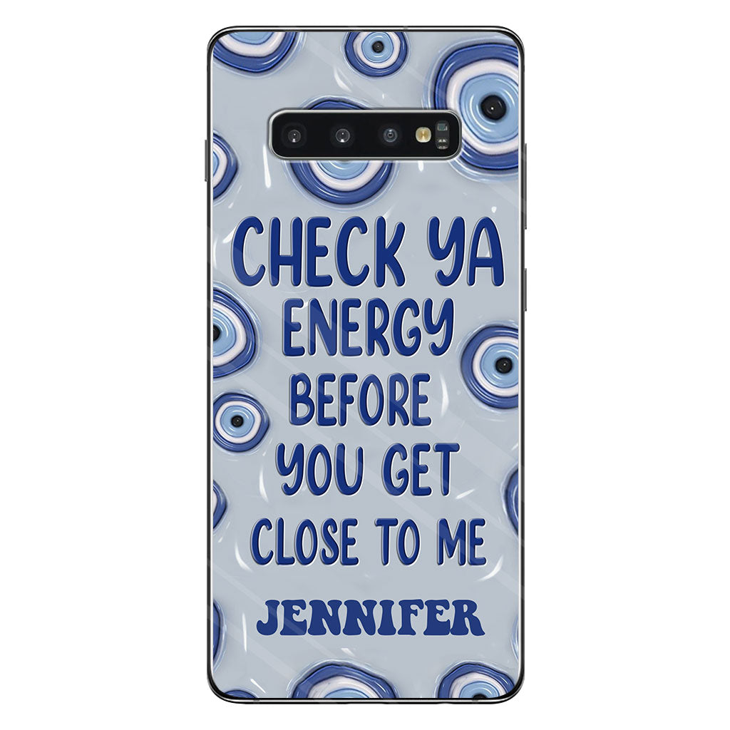 Check Ya Energy - Personalized Witch Phone Case