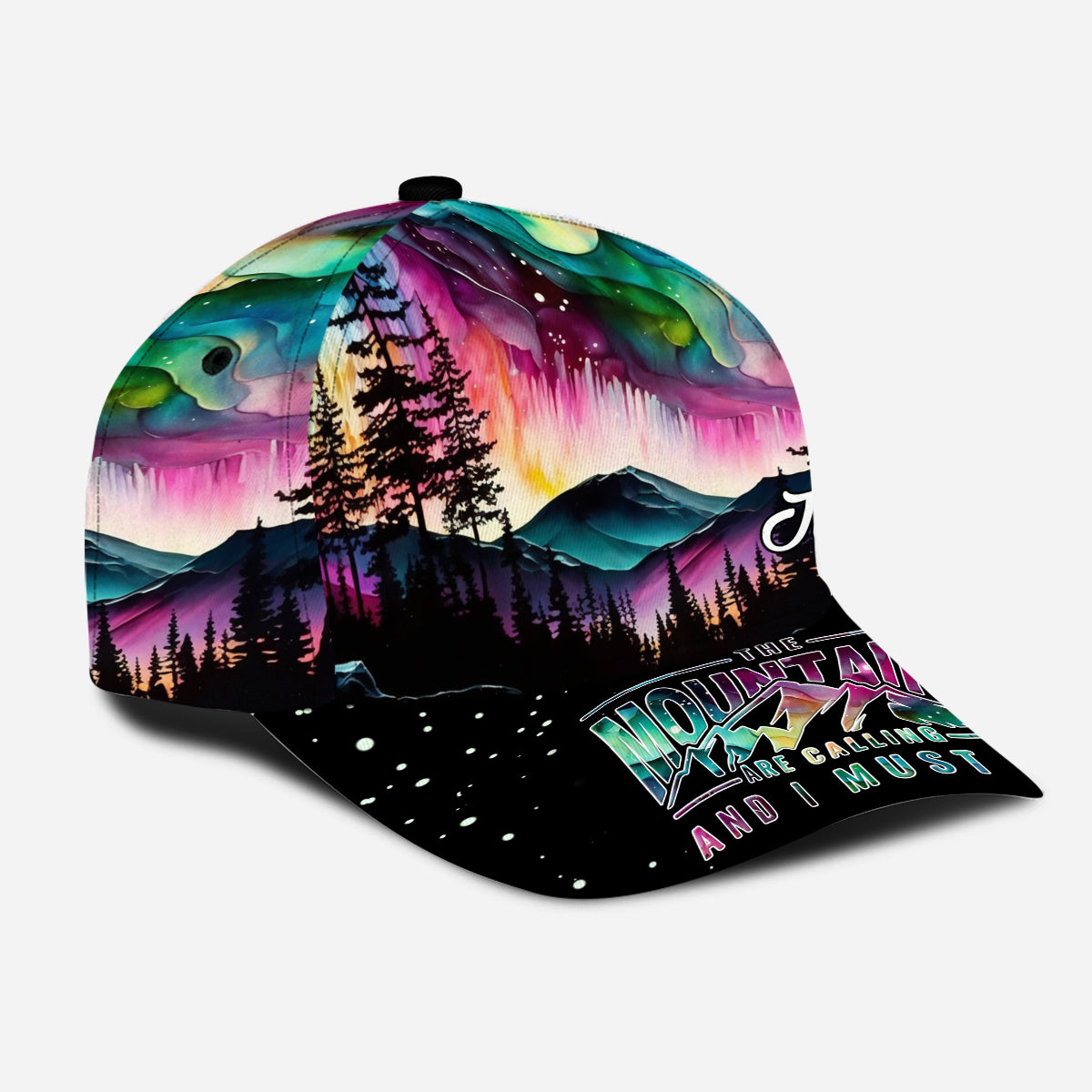 La montagne m'appelle - Casquette de randonnée classique personnalisée