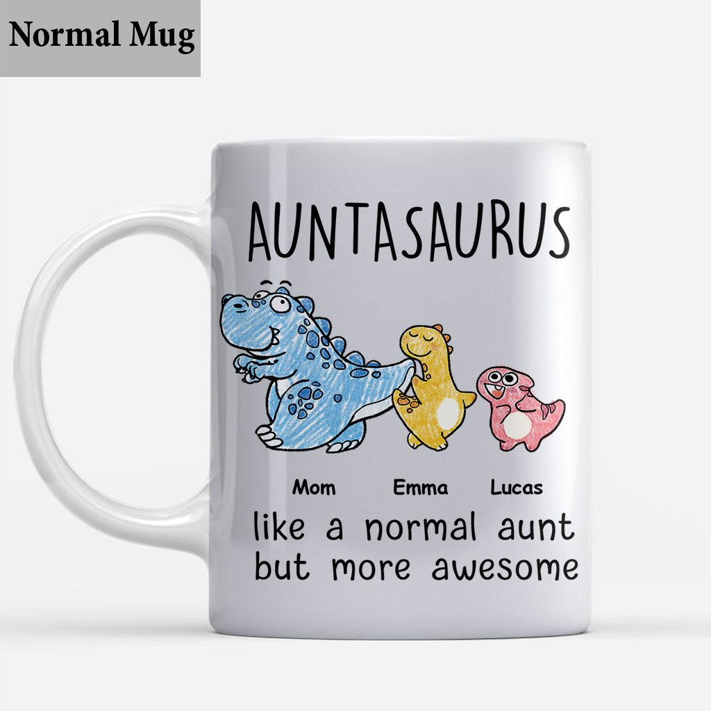 Auntasaurus - Personalized Aunt Mug