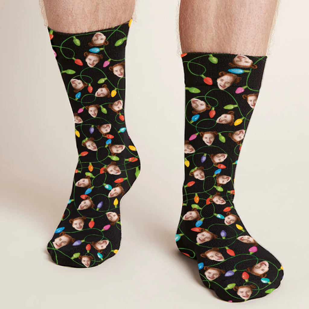 Si vous pouvez lire ceci - Chaussettes de Noël personnalisées