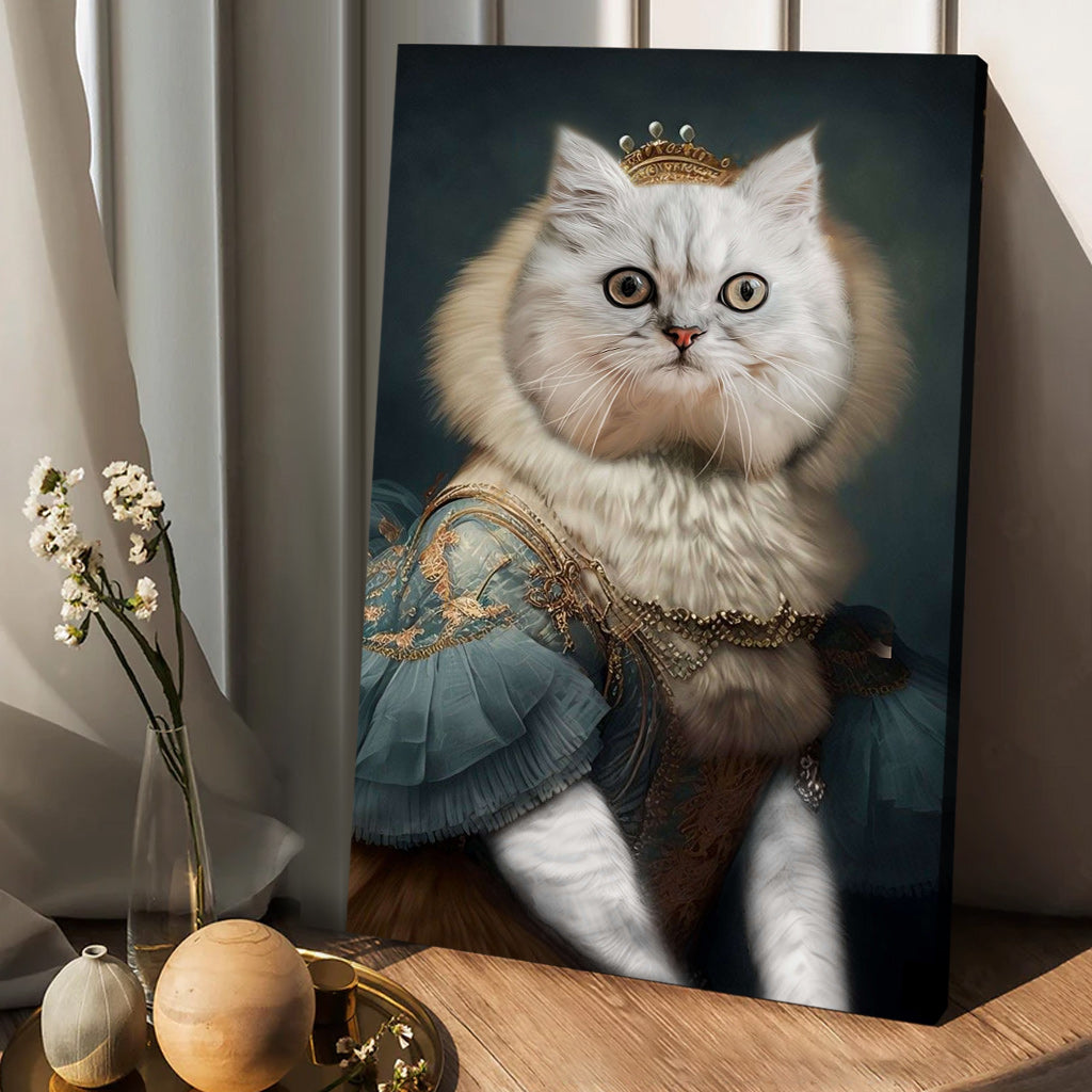 Portrait royal - Toile et affiche personnalisées pour chat