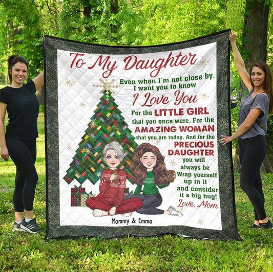 À ma fille/mon fils - Cadeau pour fille, fils - Couverture personnalisée