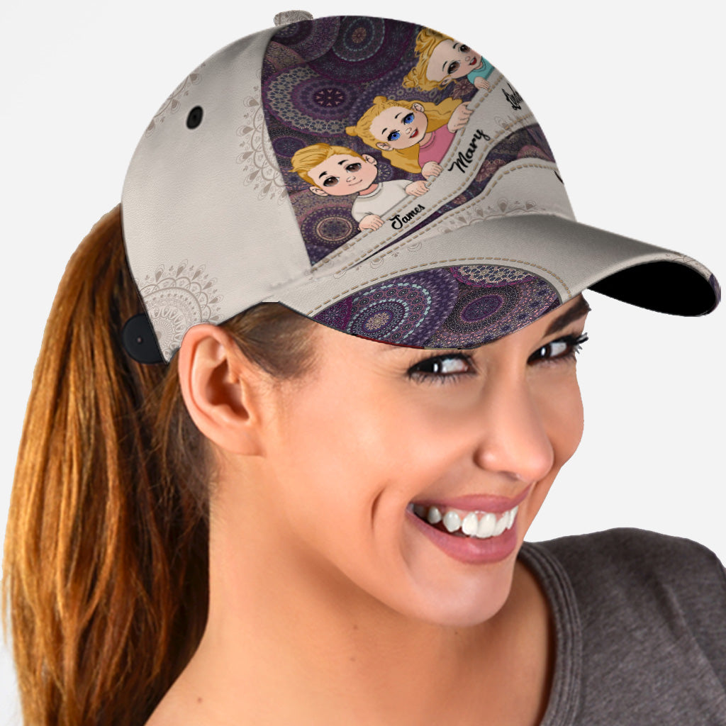Meilleure maman/grand-mère/tante/… du monde - Casquette classique personnalisée pour maman