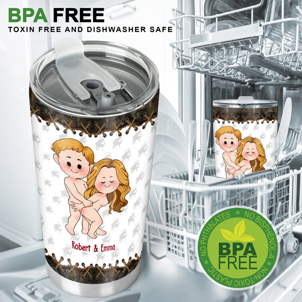 Je t'aime - Gobelet isotherme de chasse personnalisé