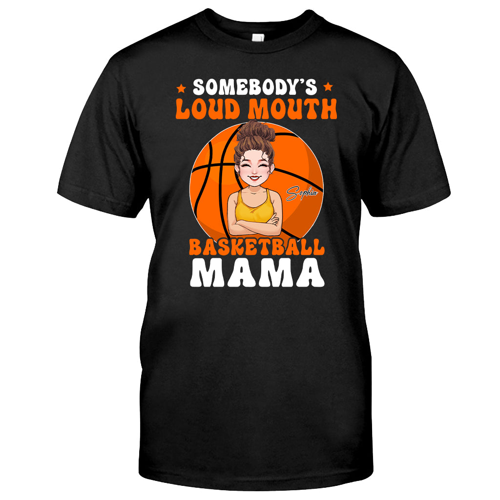 Maman basketteuse à la langue bien pendue - T-shirt et sweat à capuche de basketteur personnalisés