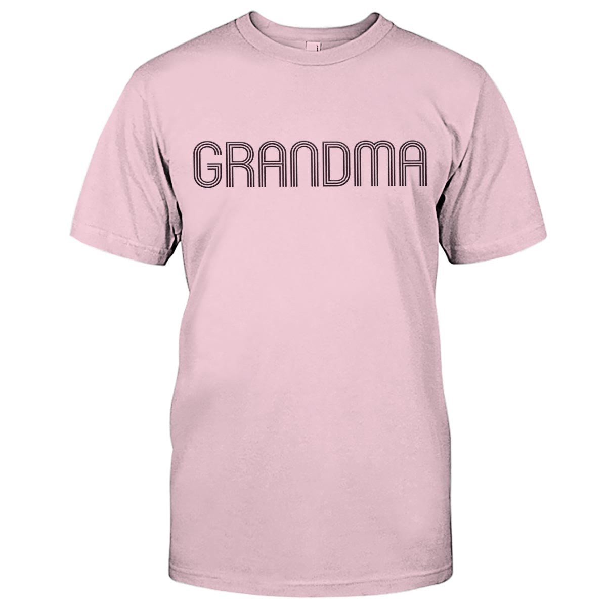 T-shirt brodé personnalisé avec nom pour grand-mère