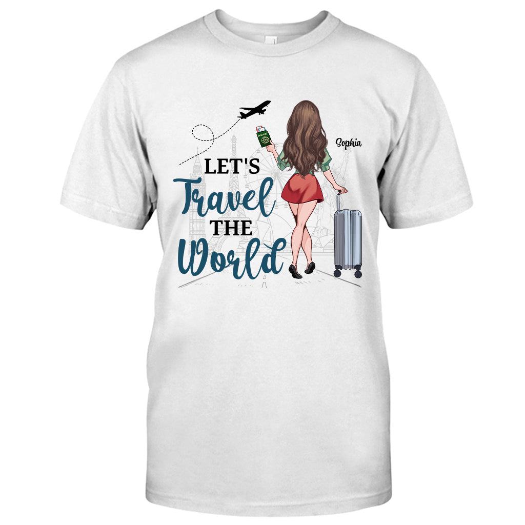 So The Adventure - Travelling gift for mom, daughter, granddaughter, wife, girlfriend, friend - Personalized T-shirt And Hoodie