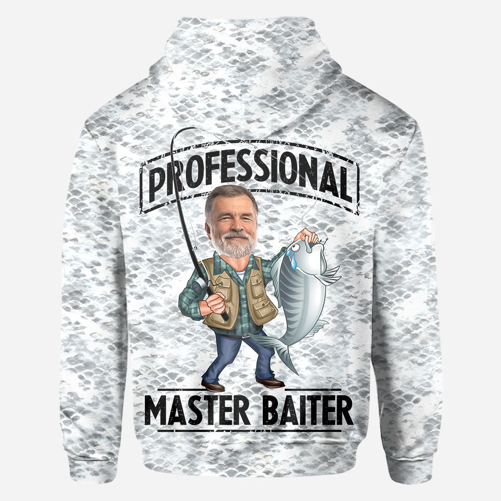 T-shirt de pêche personnalisé Master Baiter -