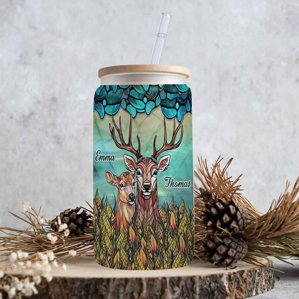 Toi et moi, on gère ça - Verre à biberon de chasse personnalisé