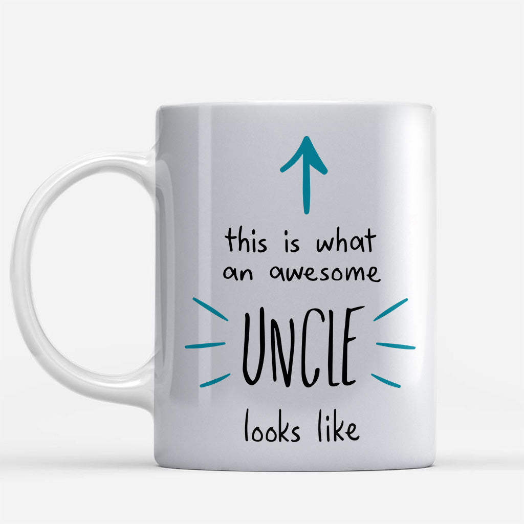 Voici à quoi ressemble un oncle génial - Mug Oncle