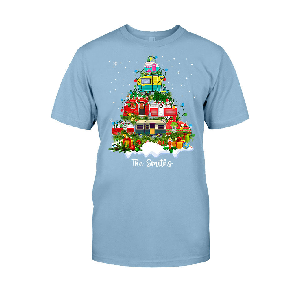 Joyeux Noël au camping ! - T-shirt et sweat à capuche personnalisés pour le camping