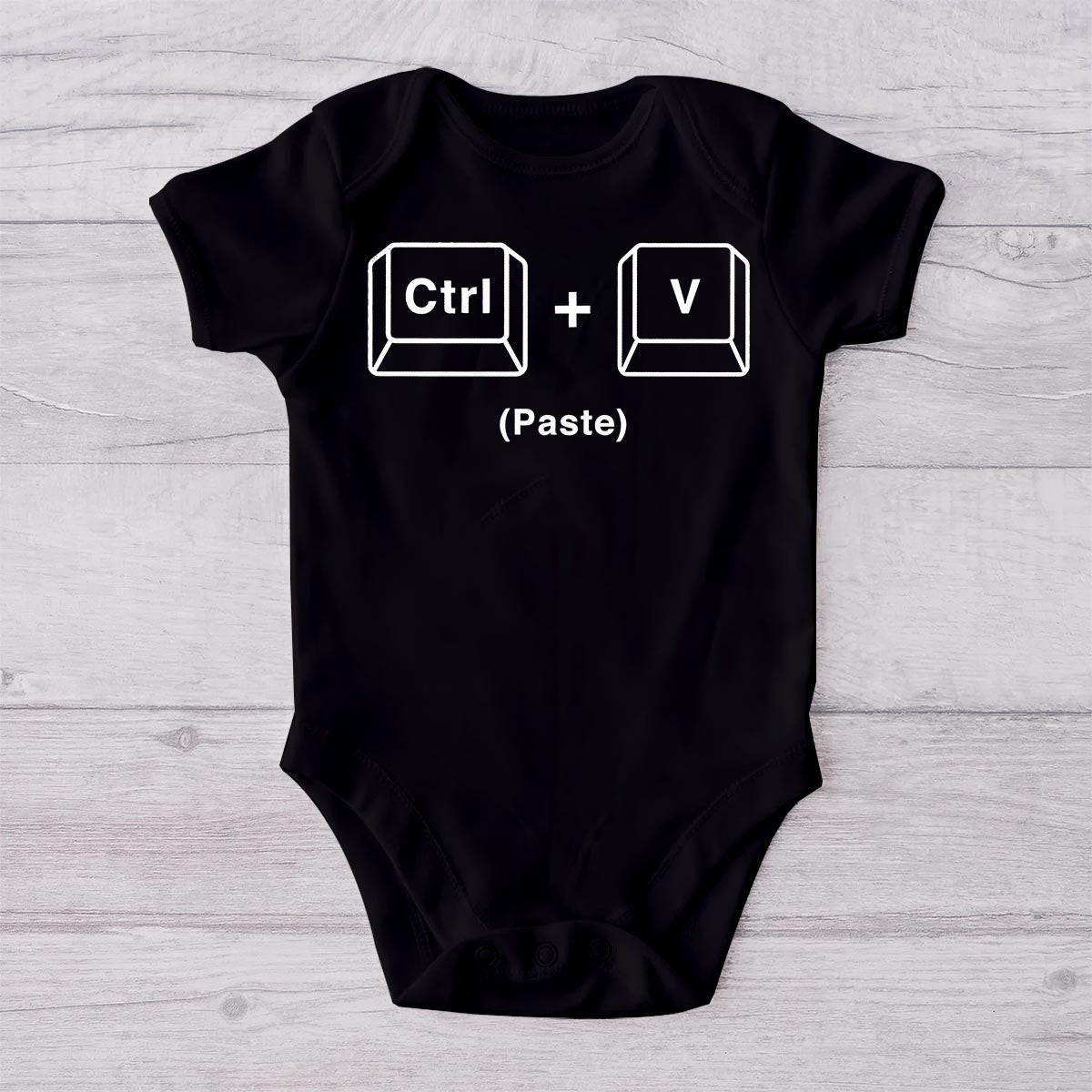 Copy Paster - T-shirt personnalisé pour papa et body pour bébé