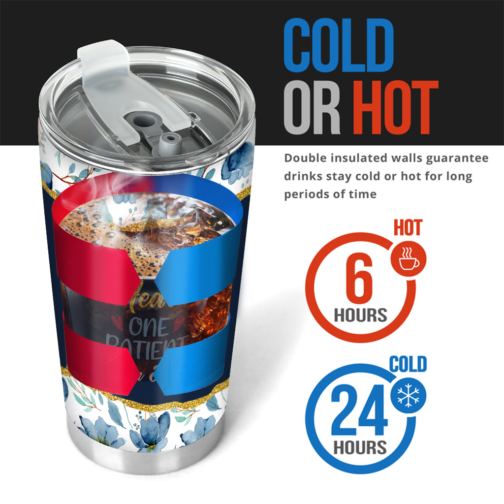 Toucher les cœurs - Gobelet isotherme personnalisé pour infirmières