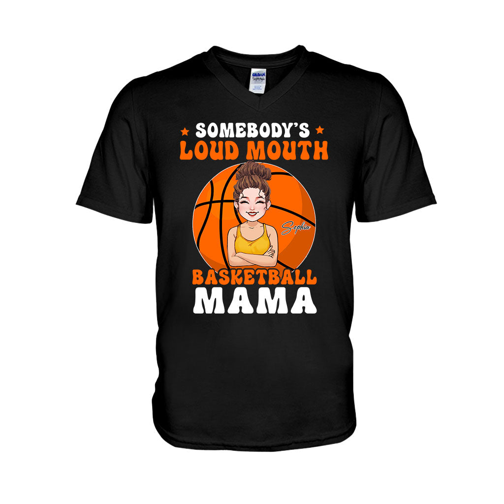 Maman basketteuse à la langue bien pendue - T-shirt et sweat à capuche de basketteur personnalisés