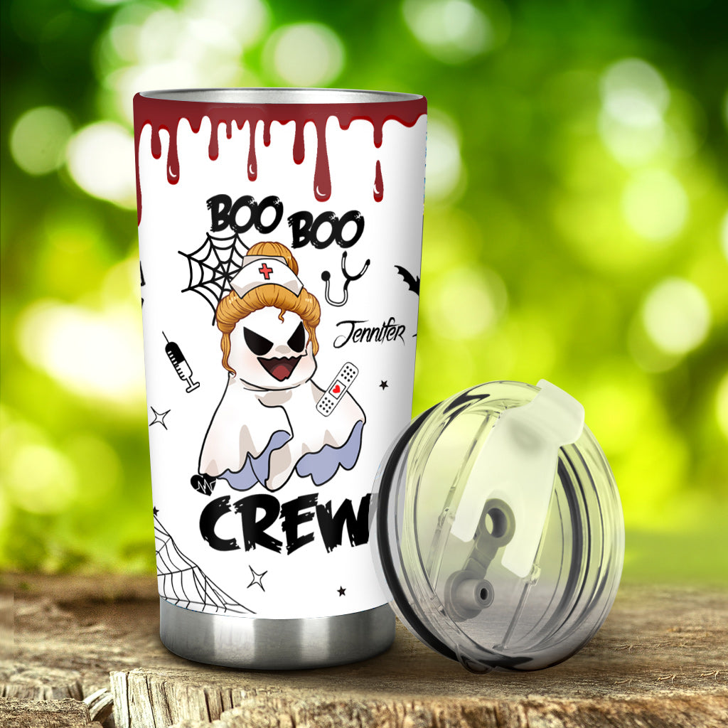 Boo Boo Crew - Personalized Nurse Tumbler