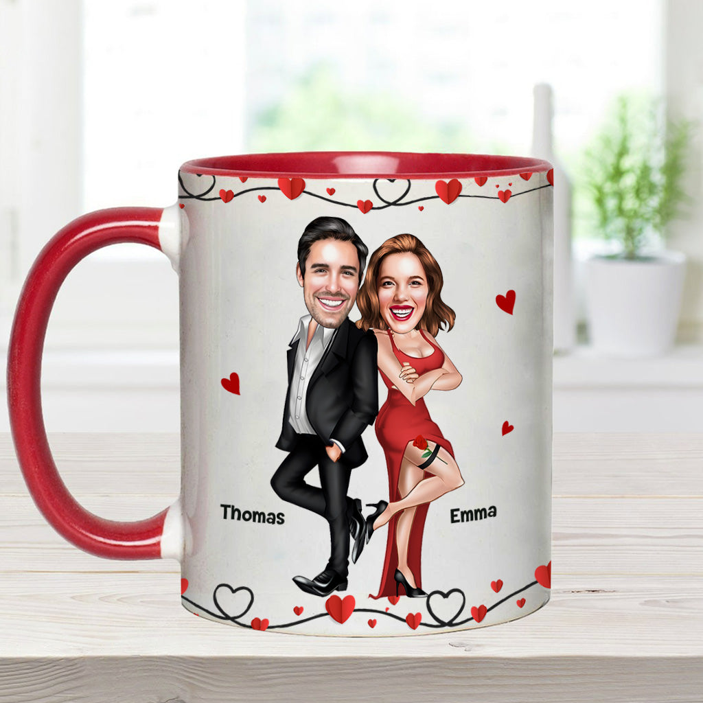 Félicitations pour être mon mari ! – Mug personnalisé pour couple