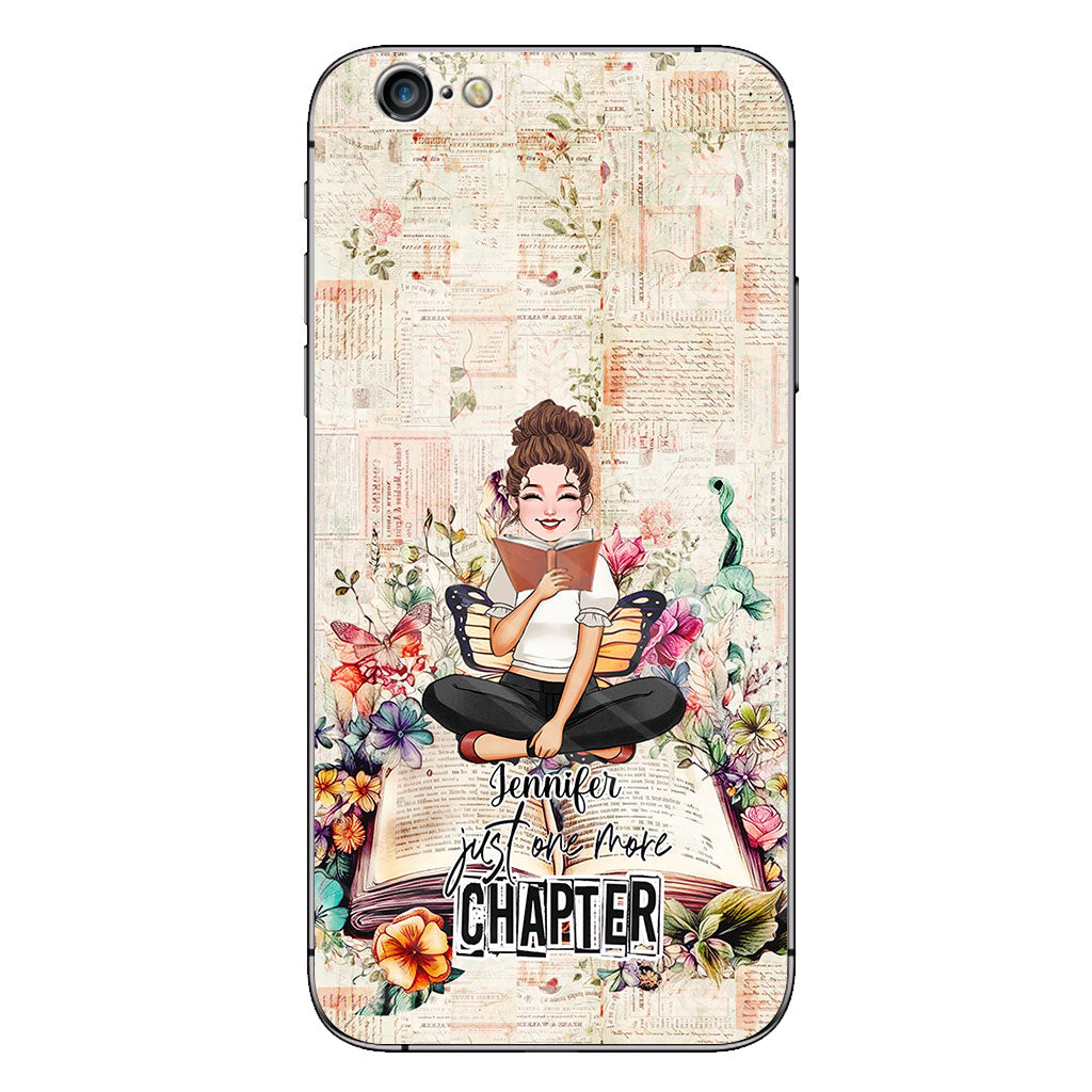 Juste un chapitre de plus - Étui de téléphone personnalisé en forme de livre