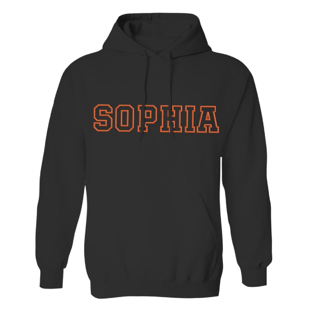Sweat à capuche brodé personnalisé avec nom - Belle-mère