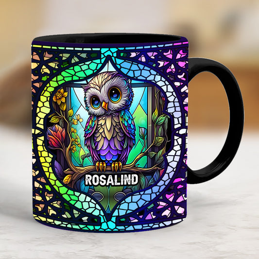 Magnifiques hiboux - Mug hibou personnalisé