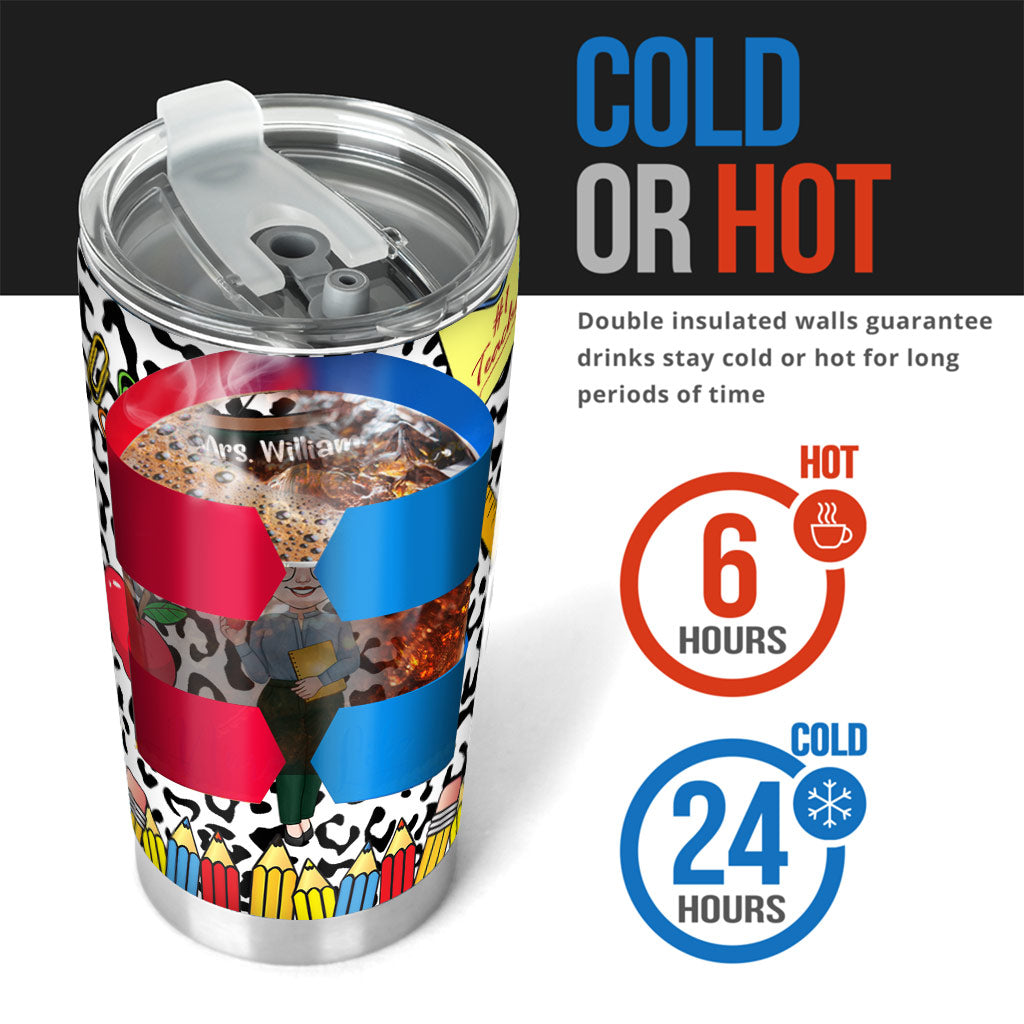 Gobelet isotherme personnalisé pour enseignants - Remerciements aux enseignants