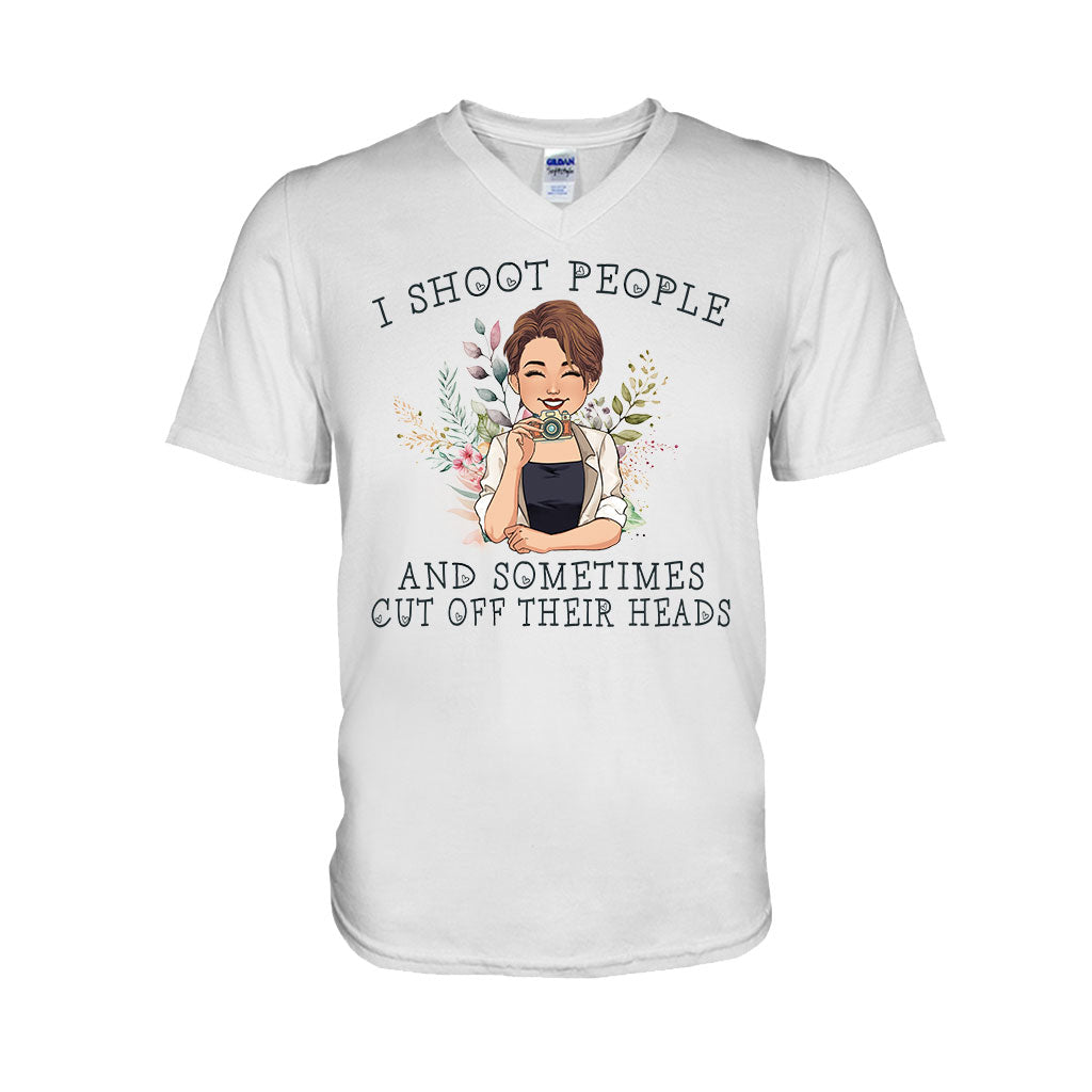Je photographie des gens - T-shirt et sweat à capuche personnalisés « Je photographie des gens »