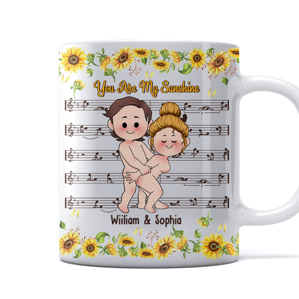 Tu es mon rayon de soleil - Mug personnalisé pour couple