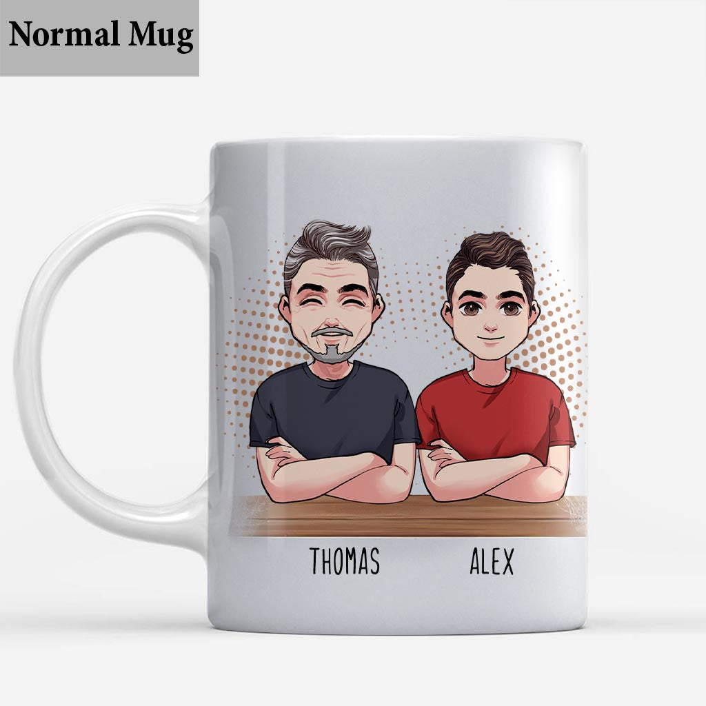 Cadeau pour papa : difficile à offrir - Mug personnalisé