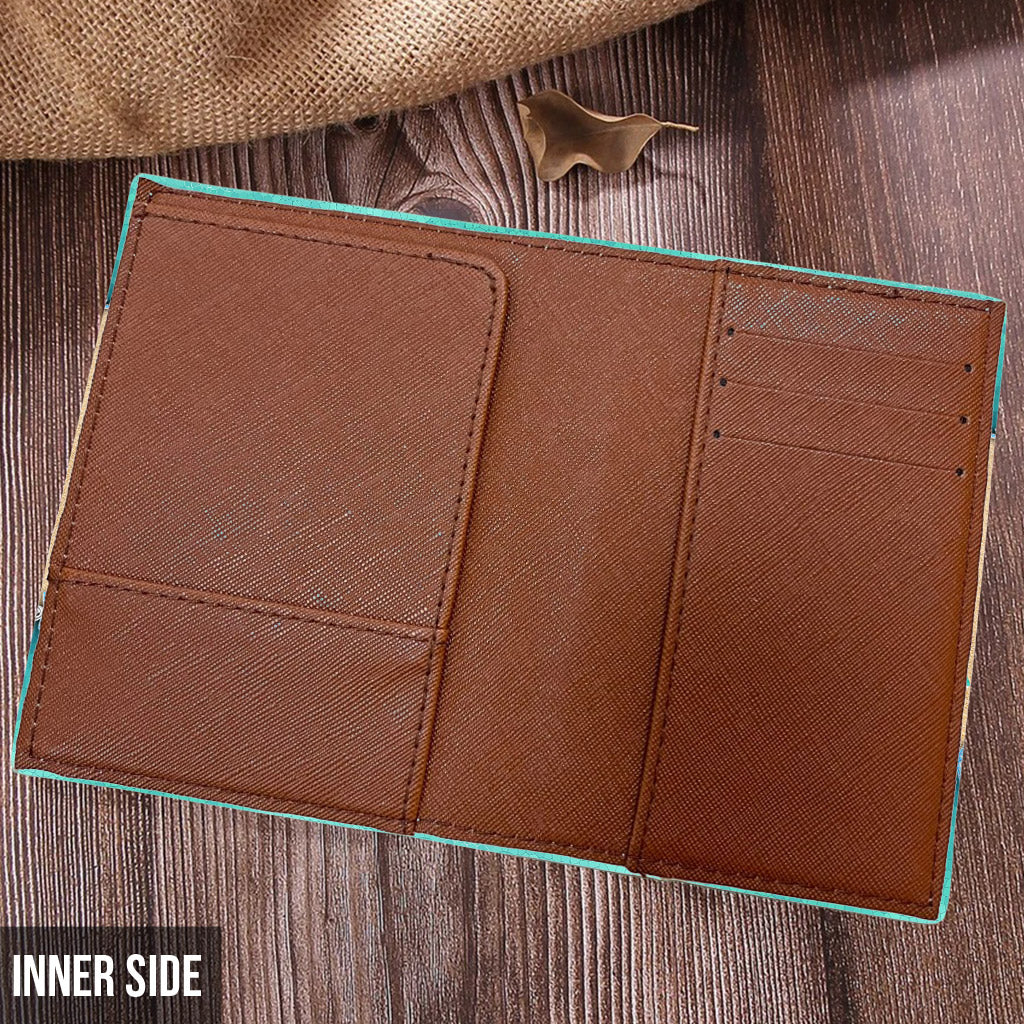 Salty Lil' Beach - Personalized Turtle Passport Holder