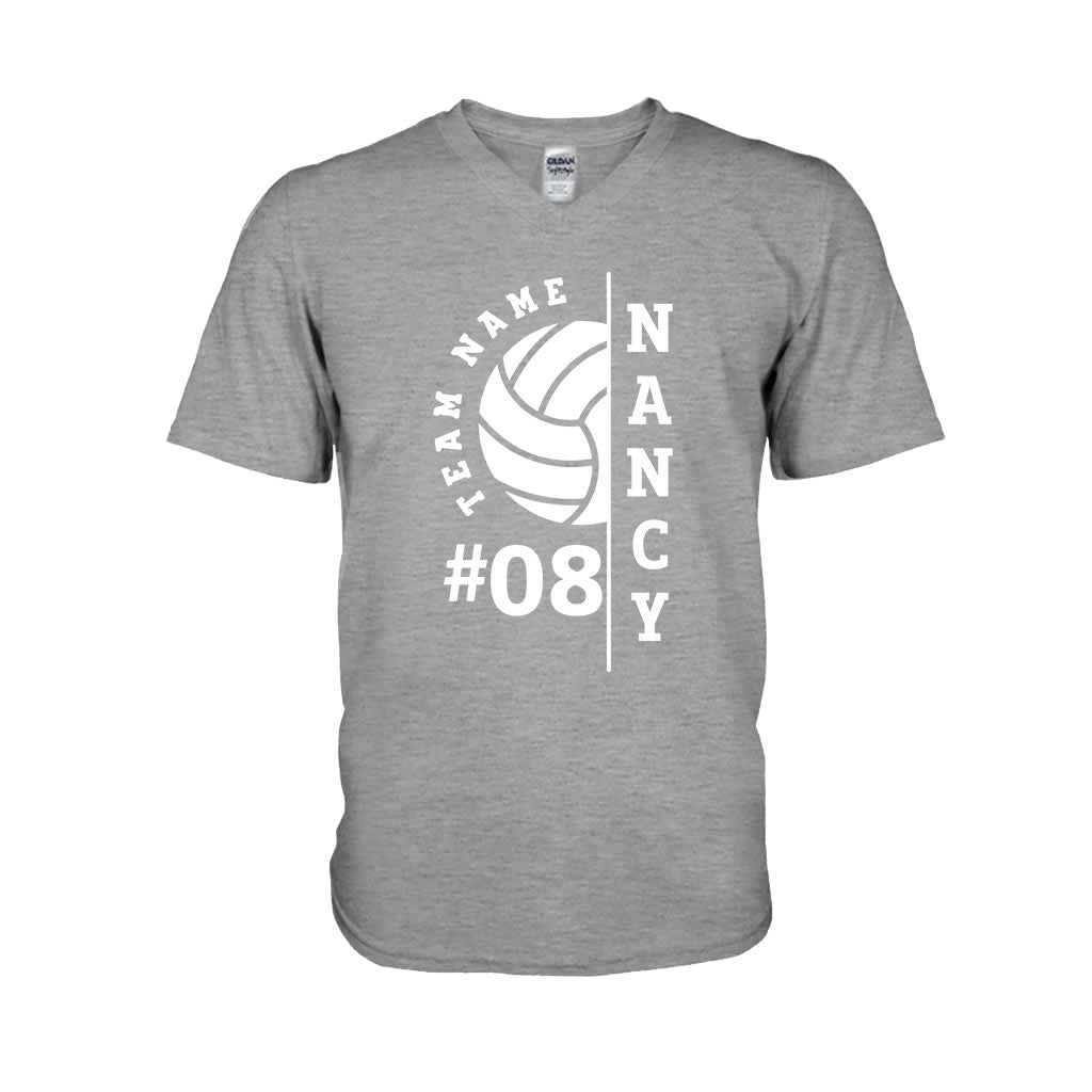 J'adore le volley-ball - T-shirt et sweat à capuche de volley-ball personnalisés