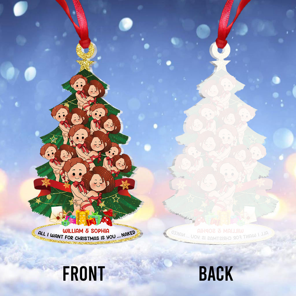 Christmas Tree - gift for boyfriend, girlfriend - Personalized Ornament