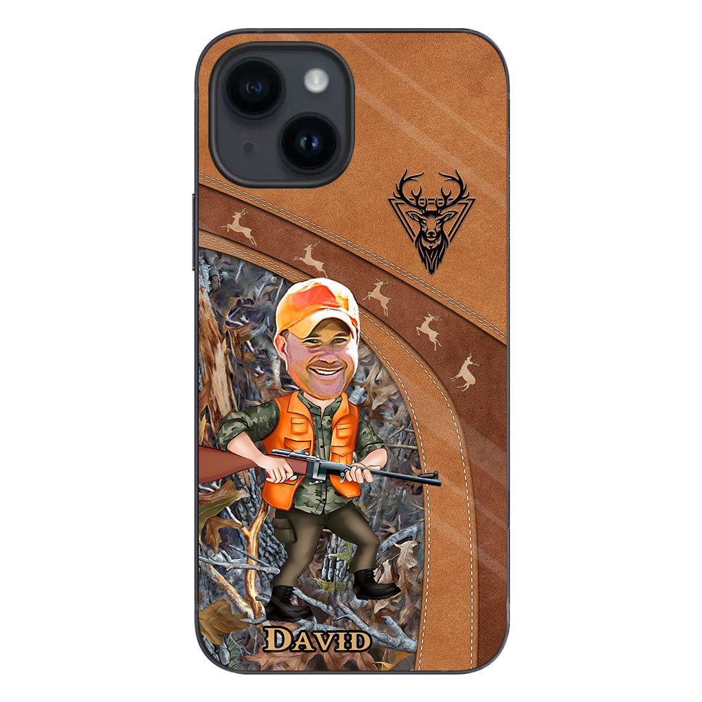 Coque de téléphone personnalisée sur le thème de la chasse avec photo humoristique intégrée - Coque de téléphone humoristique sur le thème de la chasse