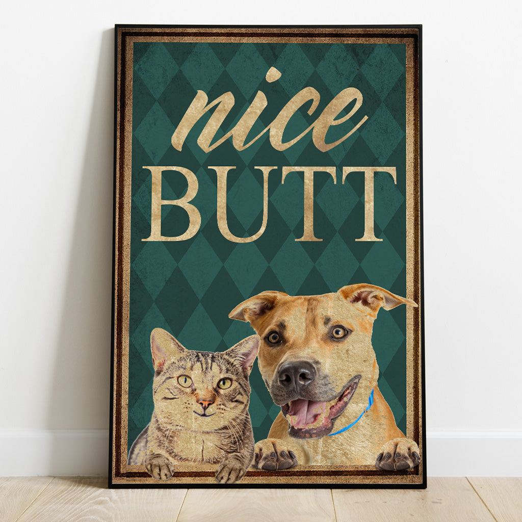 Photo de votre animal de compagnie - Toile et affiche personnalisées pour chien
