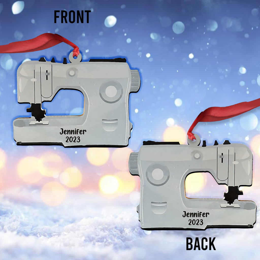 Passion pour la couture - Ornement de couture personnalisé