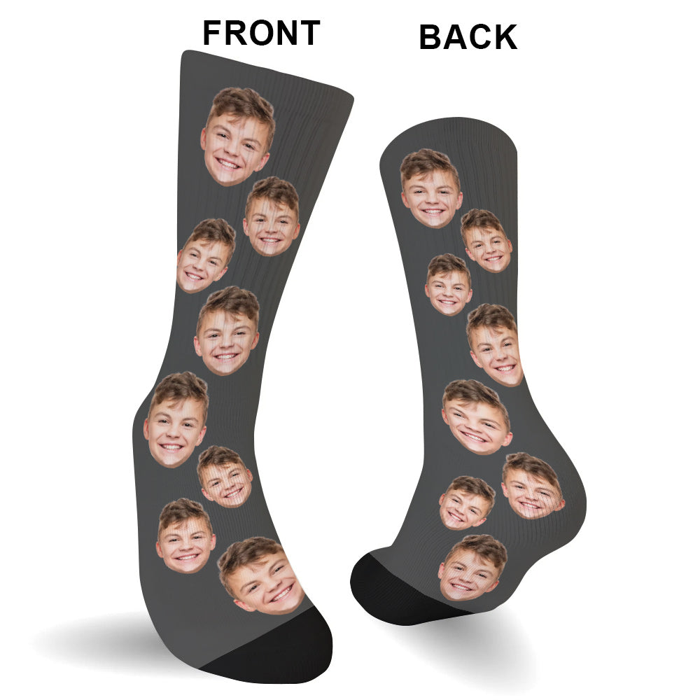 Custom Face - Personalized Son Socks