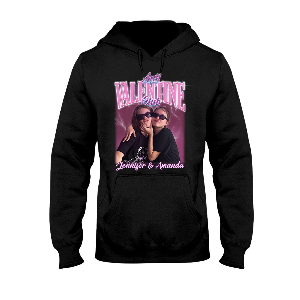 Club Anti-Saint-Valentin - T-shirt et sweat à capuche personnalisés pour meilleure amie