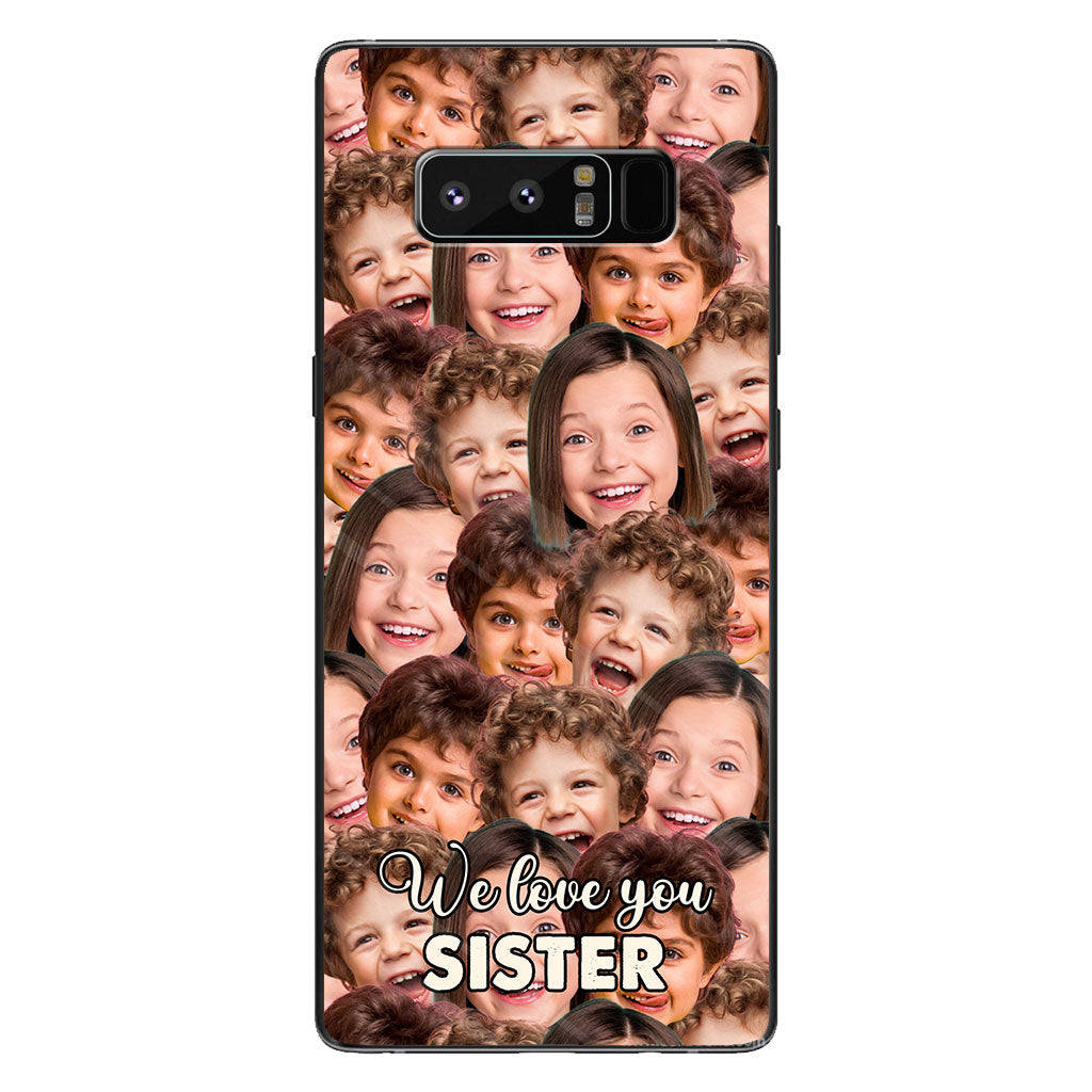 Je t'aime papa - Cadeau pour papa, grand-mère, grand-père, maman, oncle, tante, frère, sœur, fils, fille, petite-fille, petit-fils, mari, femme, petit ami, petite amie - Coque de téléphone personnalisée