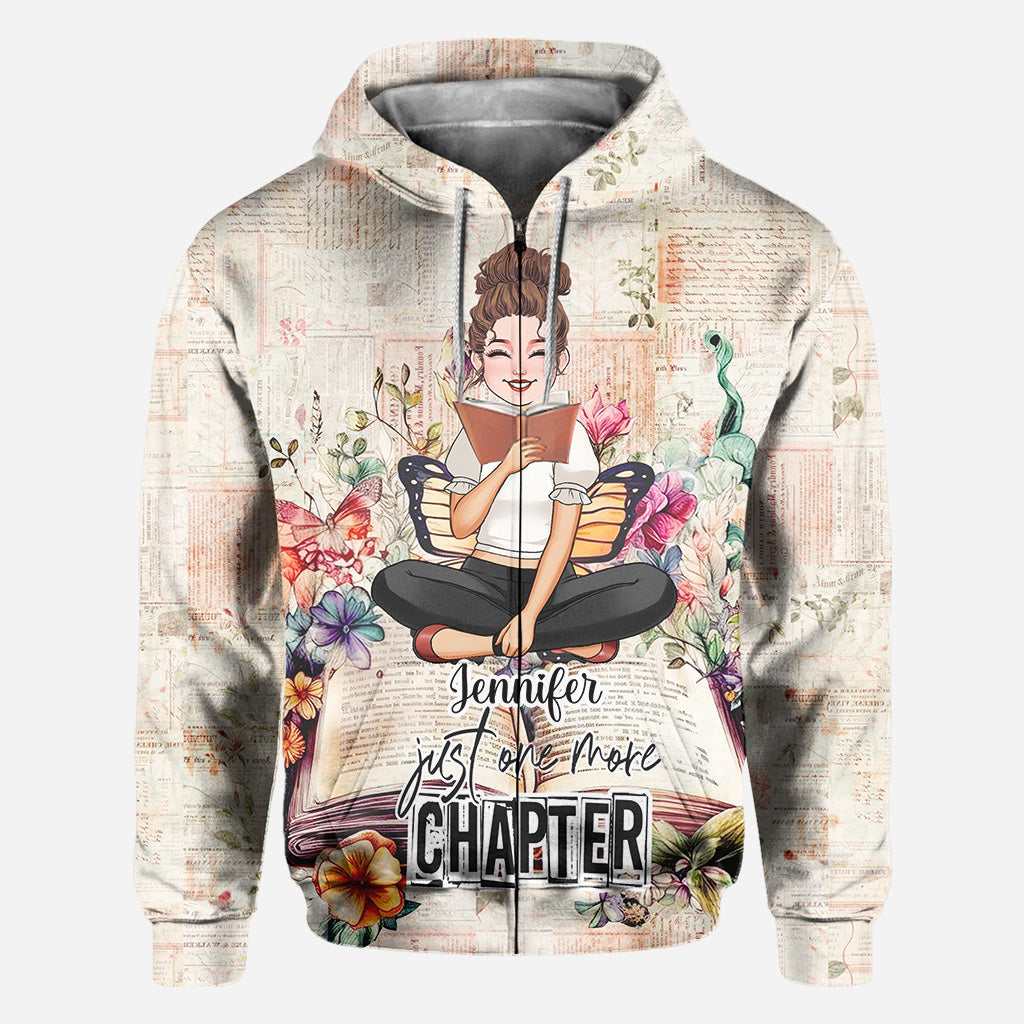 Juste un chapitre de plus - T-shirt personnalisé « Juste un chapitre de plus »