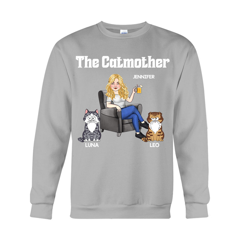 La Mère Chat - T-shirt et sweat à capuche personnalisés pour chats