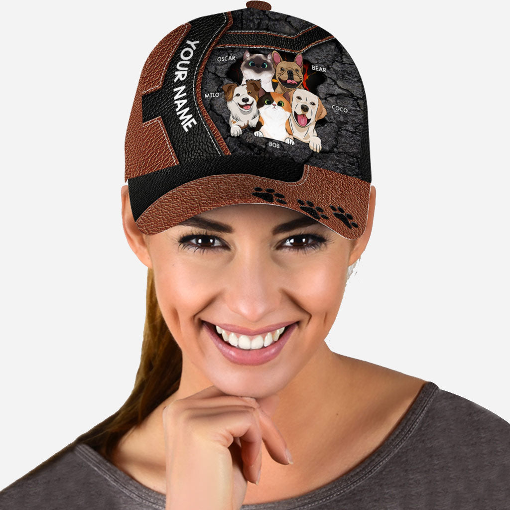 Casquette classique personnalisée pour chien/chat