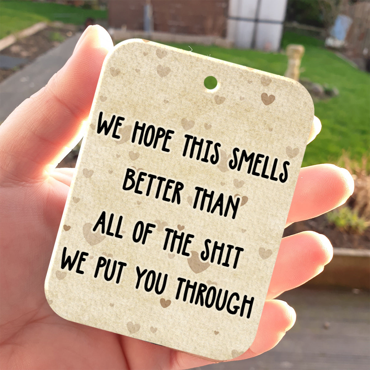 Hope This Smells Better - Personalized Mother Rectangle Air Freshener