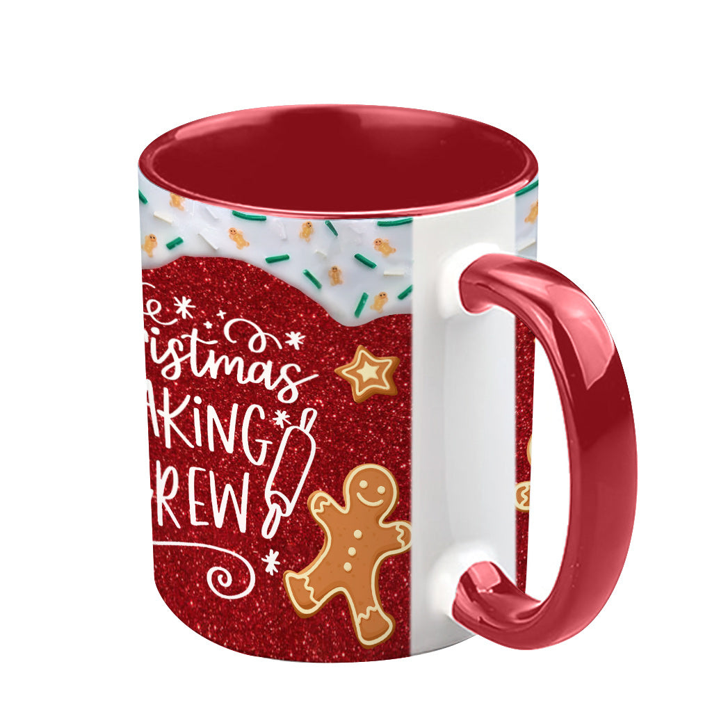 Équipe de pâtisserie de Noël - Mug personnalisé « Pâtisserie »