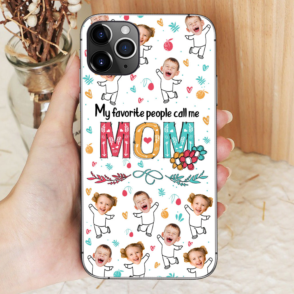 Mes personnes préférées m'appellent Nana - Cadeau pour grand-mère, maman - Coque de téléphone personnalisée