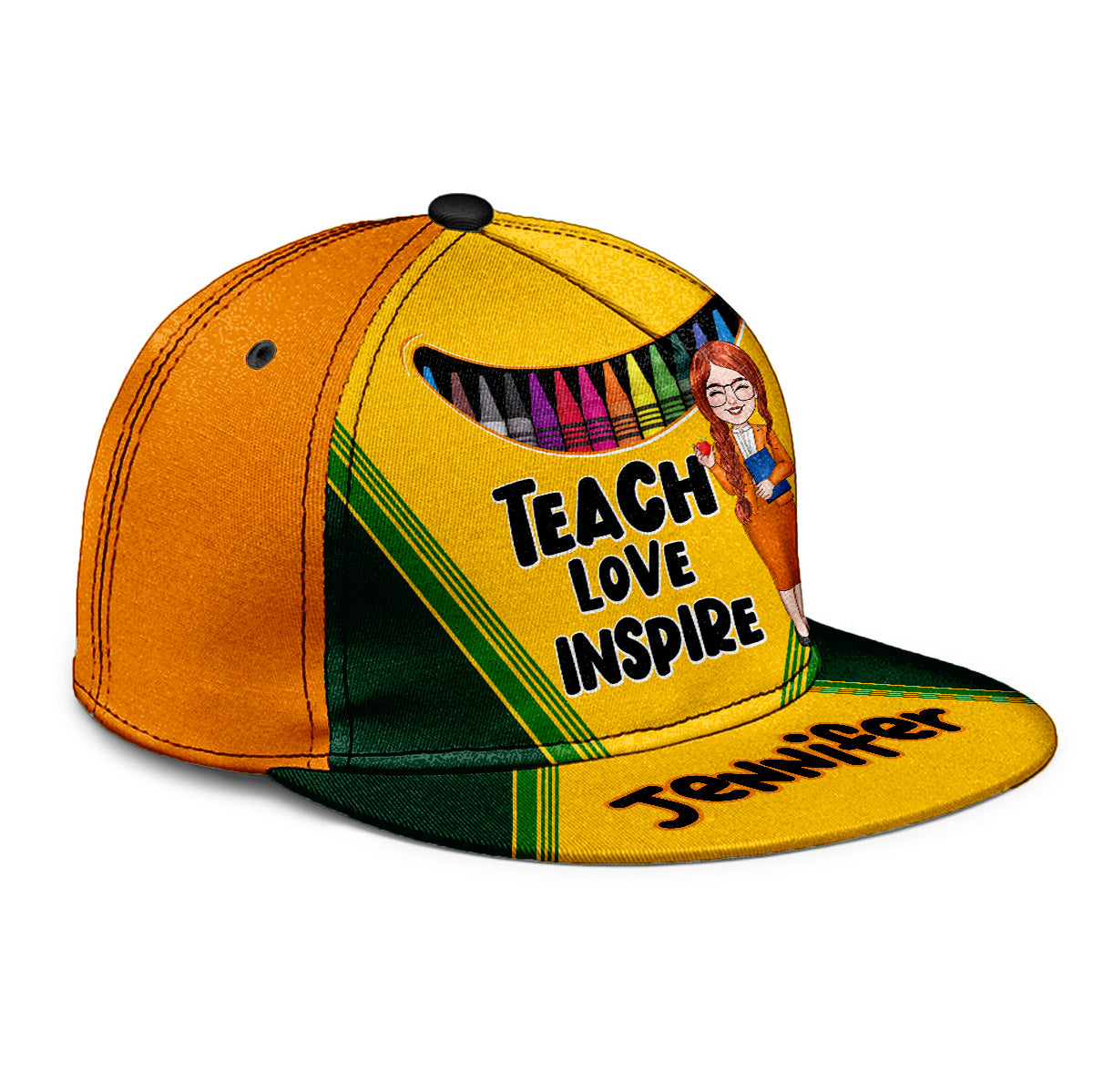 Positive Affirmations Butterfly - Personalized Butterfly Snapback