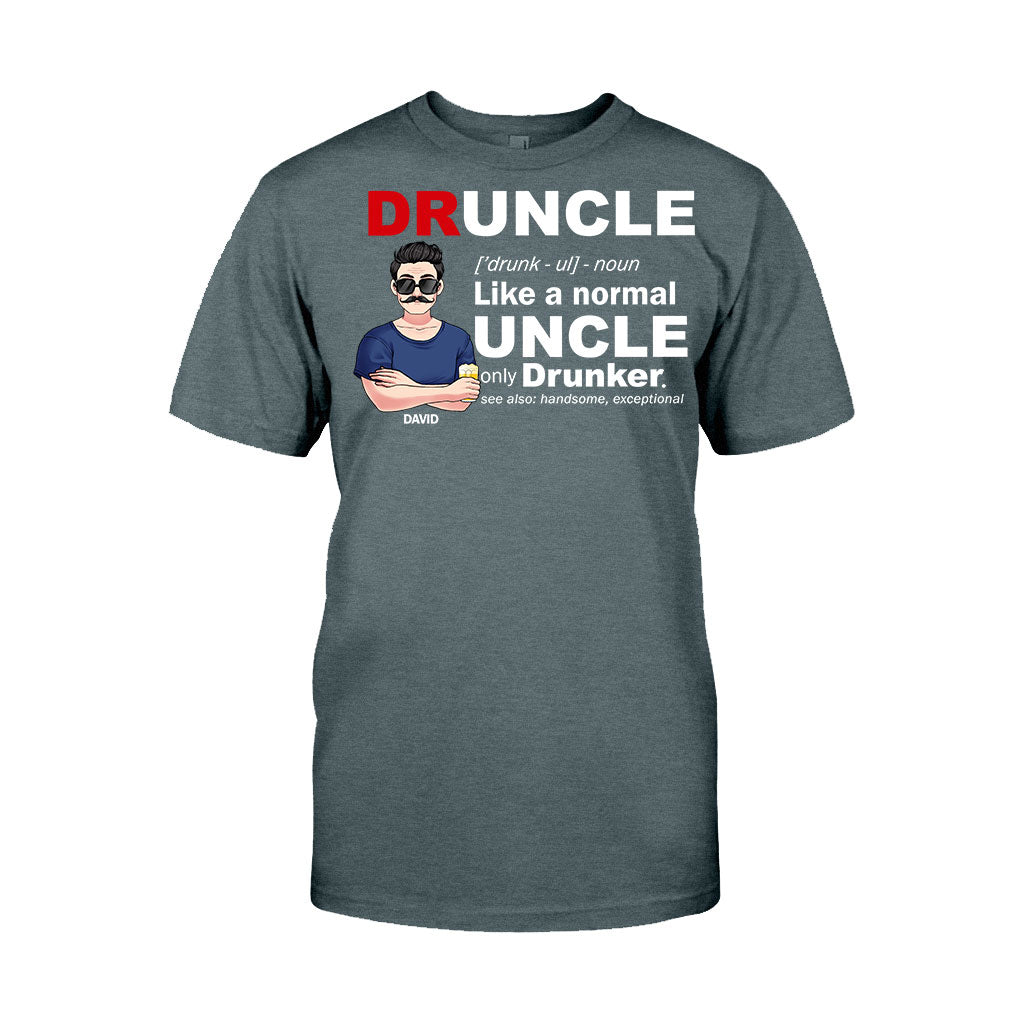 Druncle - T-shirt et sweat à capuche personnalisés pour oncle