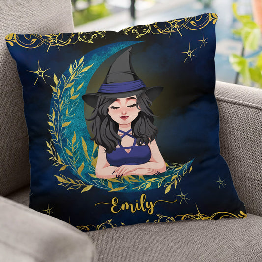 Don't F With My Energy - Personalized Witch Throw Pillow