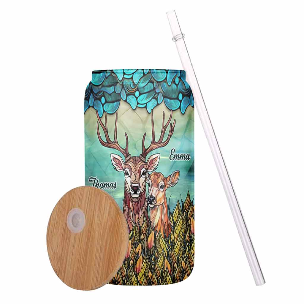 Toi et moi, on gère ça - Verre à biberon de chasse personnalisé